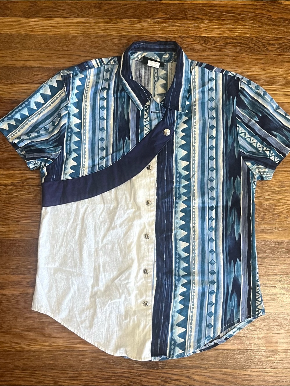 Roughrider Citcle T vtg 90s western shirt women’s M rodeo short sleeve cowgirl
